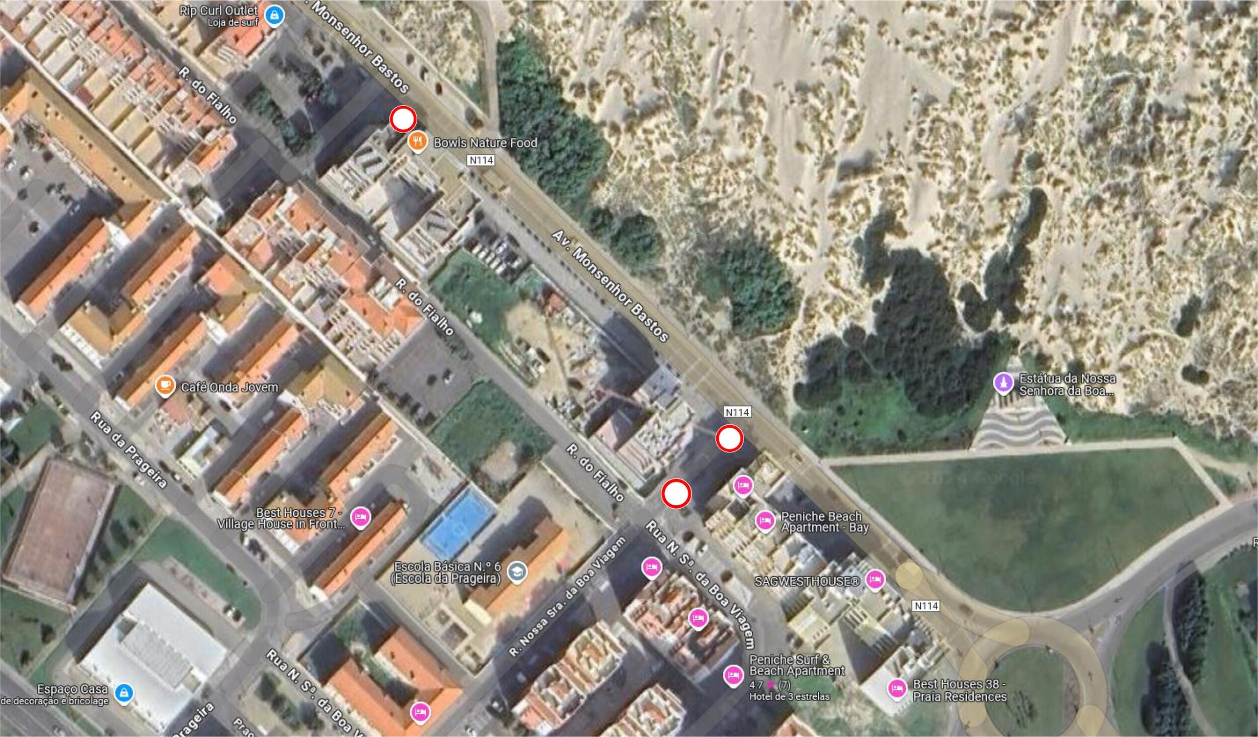 SMAS - Corte de trânsito na Rua Nossa Senhora da Boa Viagem - Freguesia de Peniche