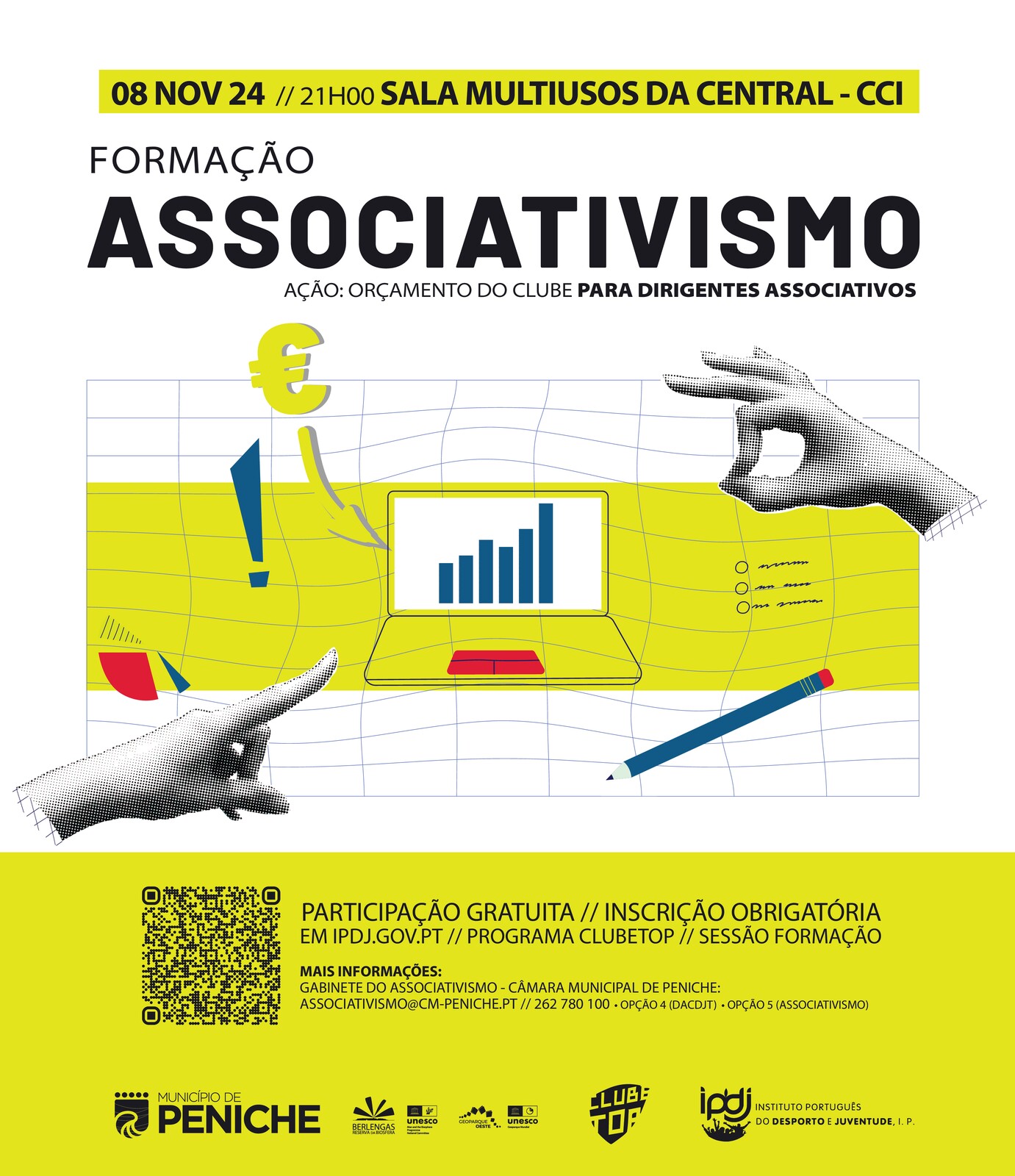 Município de Peniche promove formação para dirigentes associativos