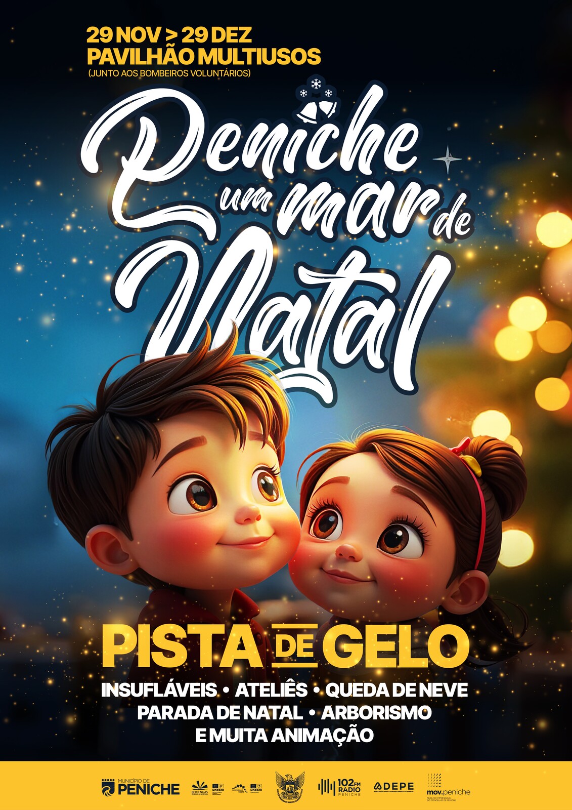 “Peniche, Um Mar de Natal” com muita animação e diversão para as famílias!