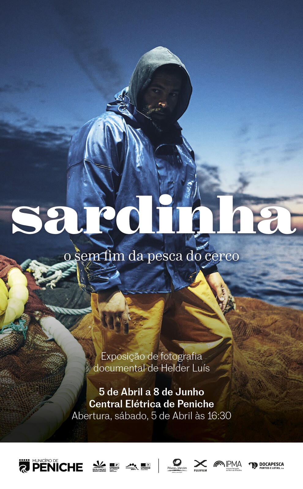 Peniche acolhe a exposição "Sardinha, o sem fim da pesca do cerco", de Helder Luís na CENTRAL - CCI