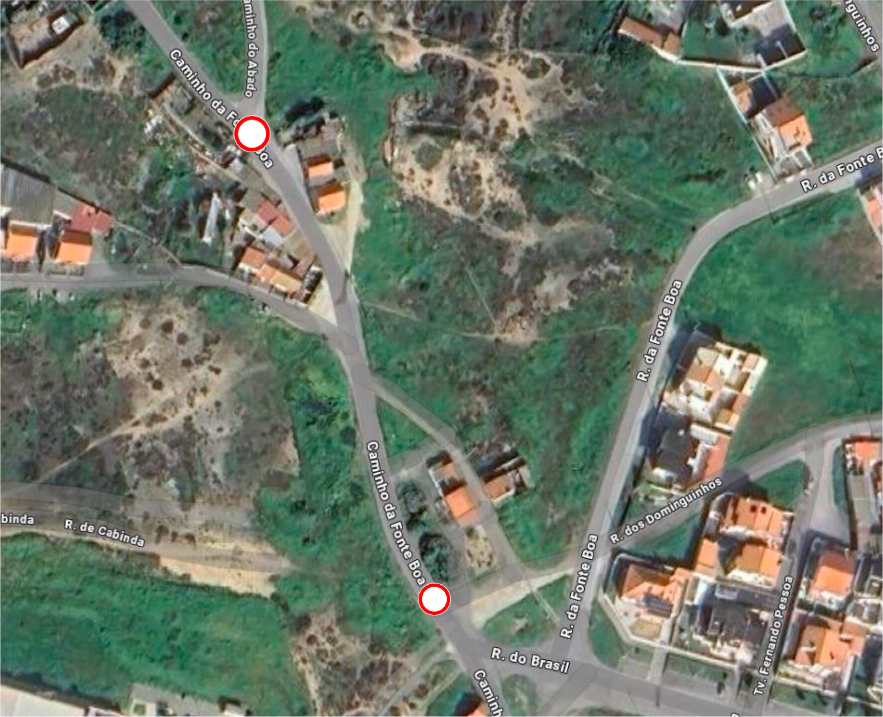 SMAS - Corte de trânsito na Rua Caminho da Fonte Boa - Freguesia de Peniche