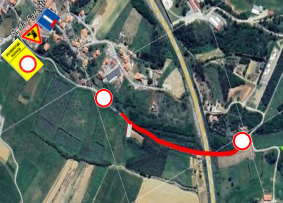 SMAS - Trabalhos na via pública - Rua da Varginha - Freguesia de Serra d'El Rei
