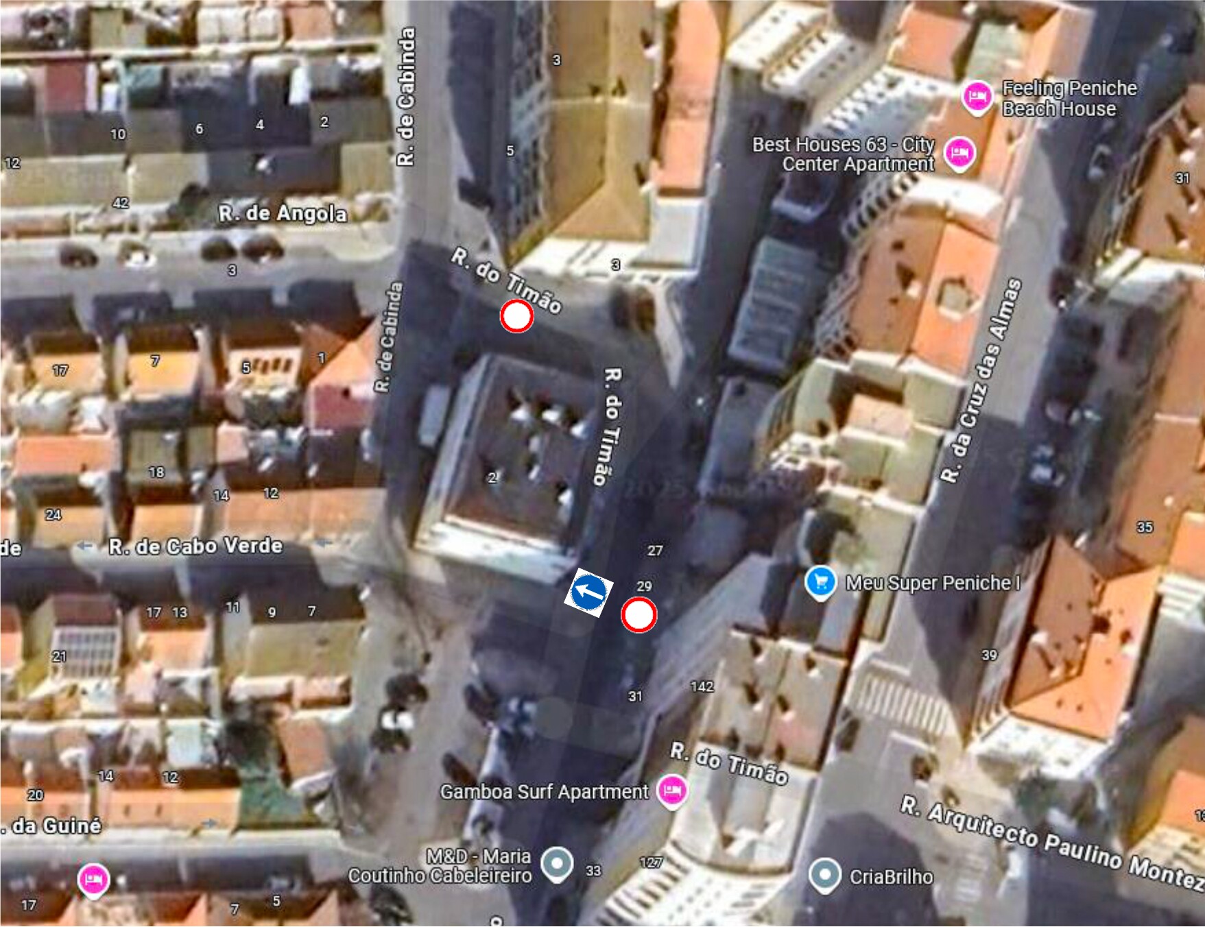 SMAS - Corte de trânsito na Rua do Timão - Freguesia de Peniche