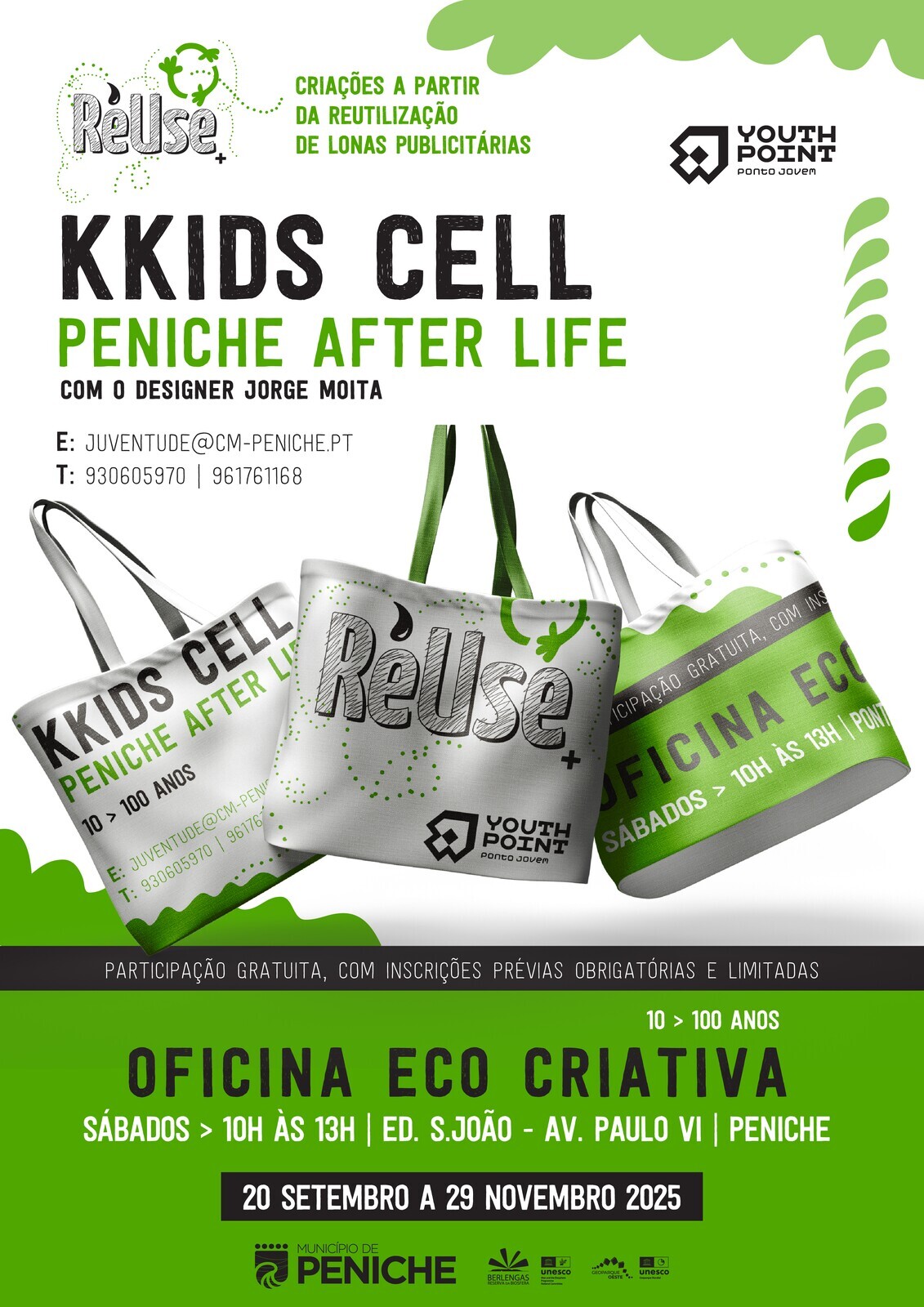 Peniche lança oficina eco-criativa para todas as idades com o designer internacional Jorge Moita