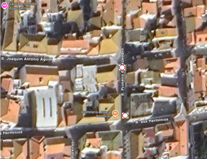 SMAS - Corte de trânsito no o troço entre a Rua Joaquim António Aguiar e a Rua dos Hermínios - Fr...