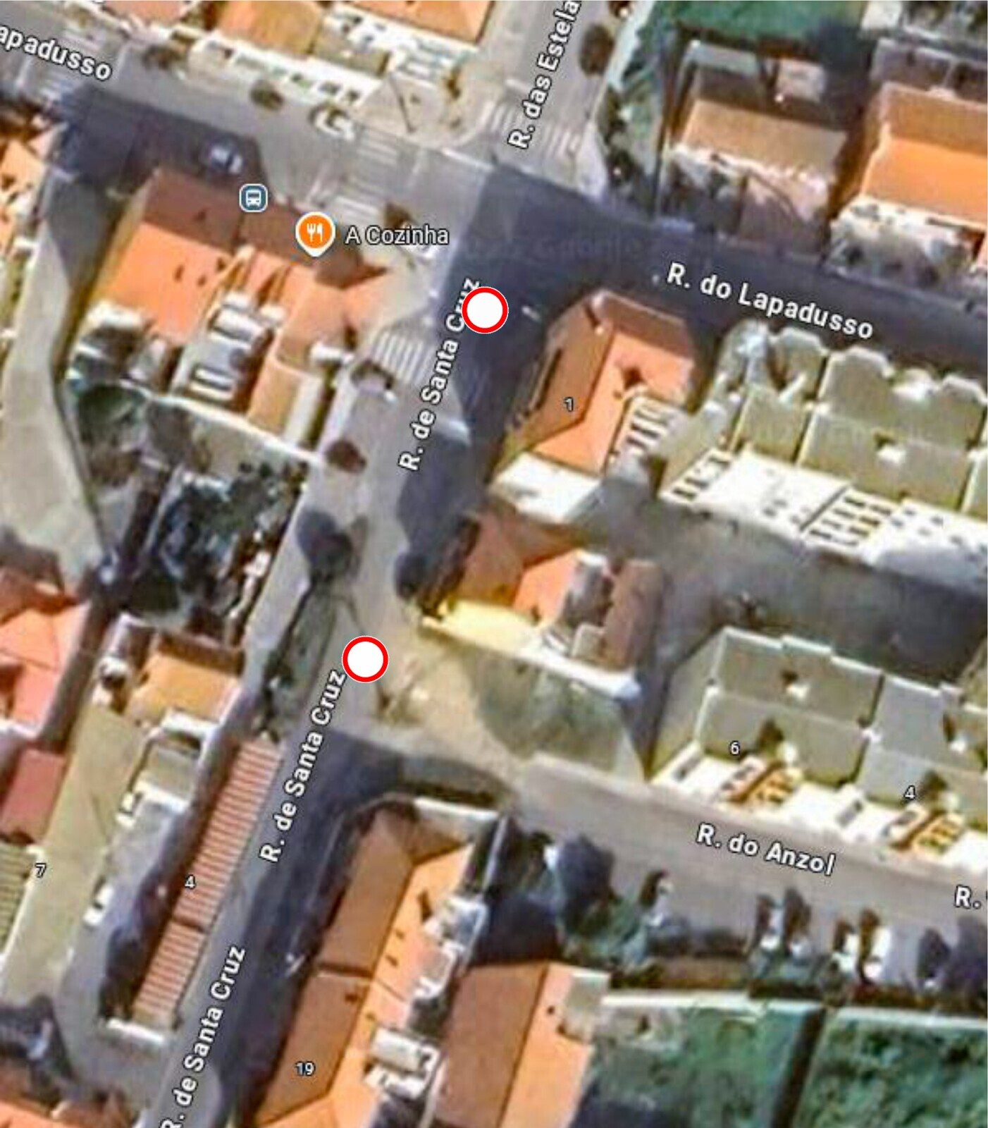 SMAS - Corte de trânsito na Rua de Santa Cruz - Freguesia de Peniche