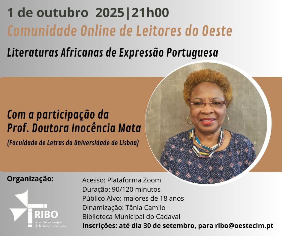 Sessão da COLO: Literaturas Africanas de Expressão Portuguesa