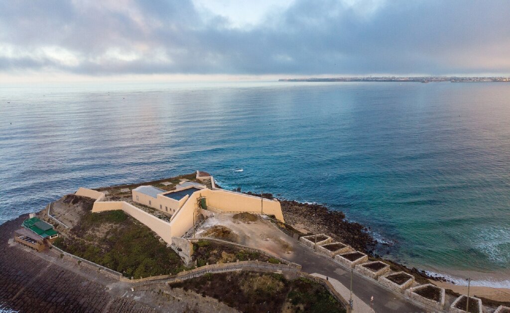 Vista a&eacute;rea do Forte de N.&ordf; Sr.&ordf; da Consola&ccedil;&atilde;o