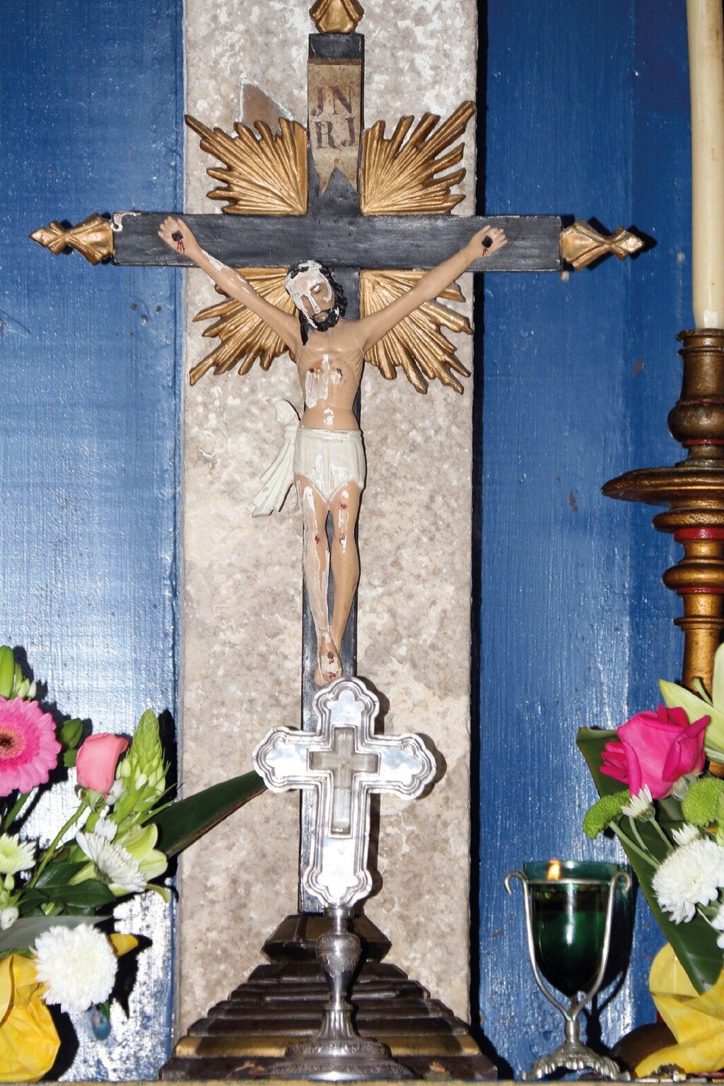 Interior da Capela de Santa Cruz, fotografia de Carlos Tiago