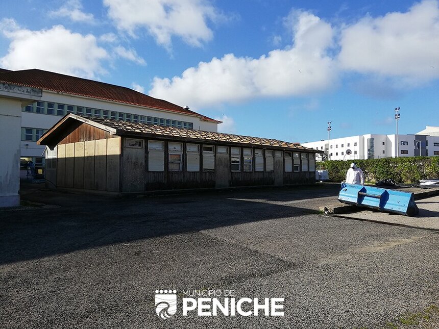 Remo&ccedil;&atilde;o de Fibrocimento das Escolas - Escola Secund&aacute;ria de Peniche