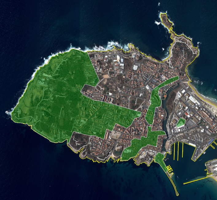Figura 12 - Circuito 7 - &Aacute;rea geogr&aacute;fica &ndash; Ortofotomapa