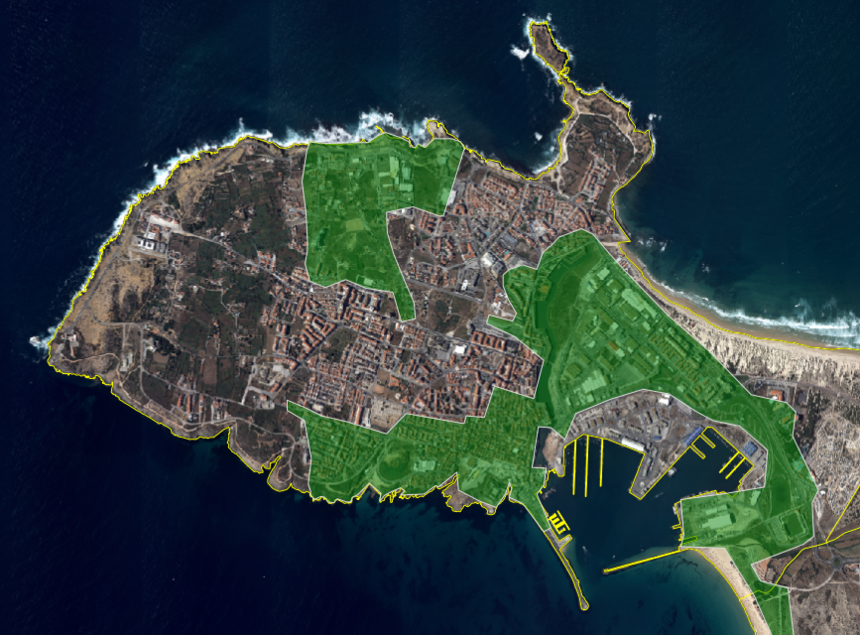 Figura 6 - Circuito 6.1 - &Aacute;rea geogr&aacute;fica - Pingo Doce, Prageira, Bairro do Fialho...